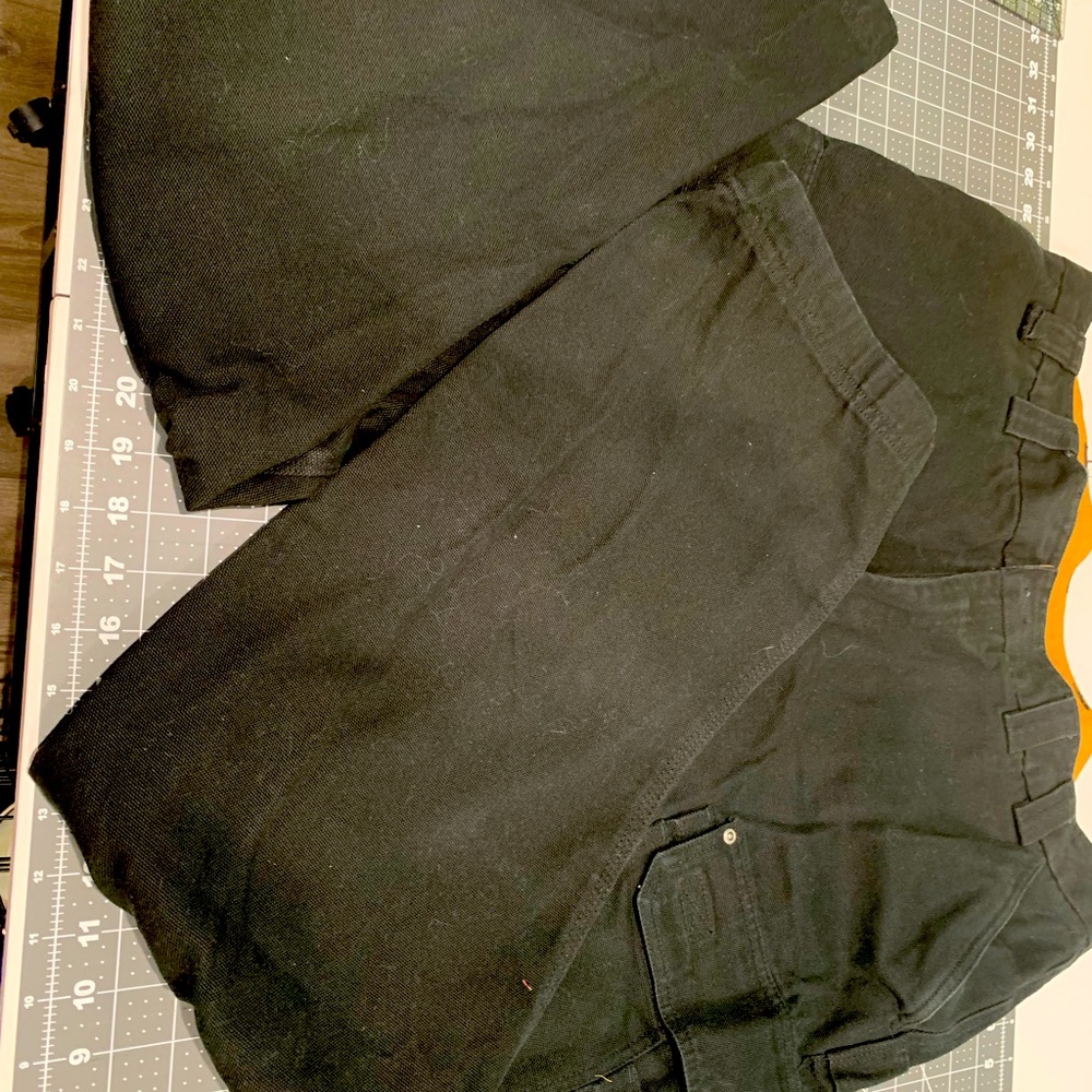 Black Men’s Duluth Fire Hose Cargo work pants